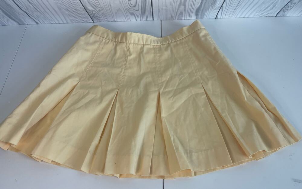 Retro VTG  Izod Club 80s Preppy School girl pleated mini skirt Size 12